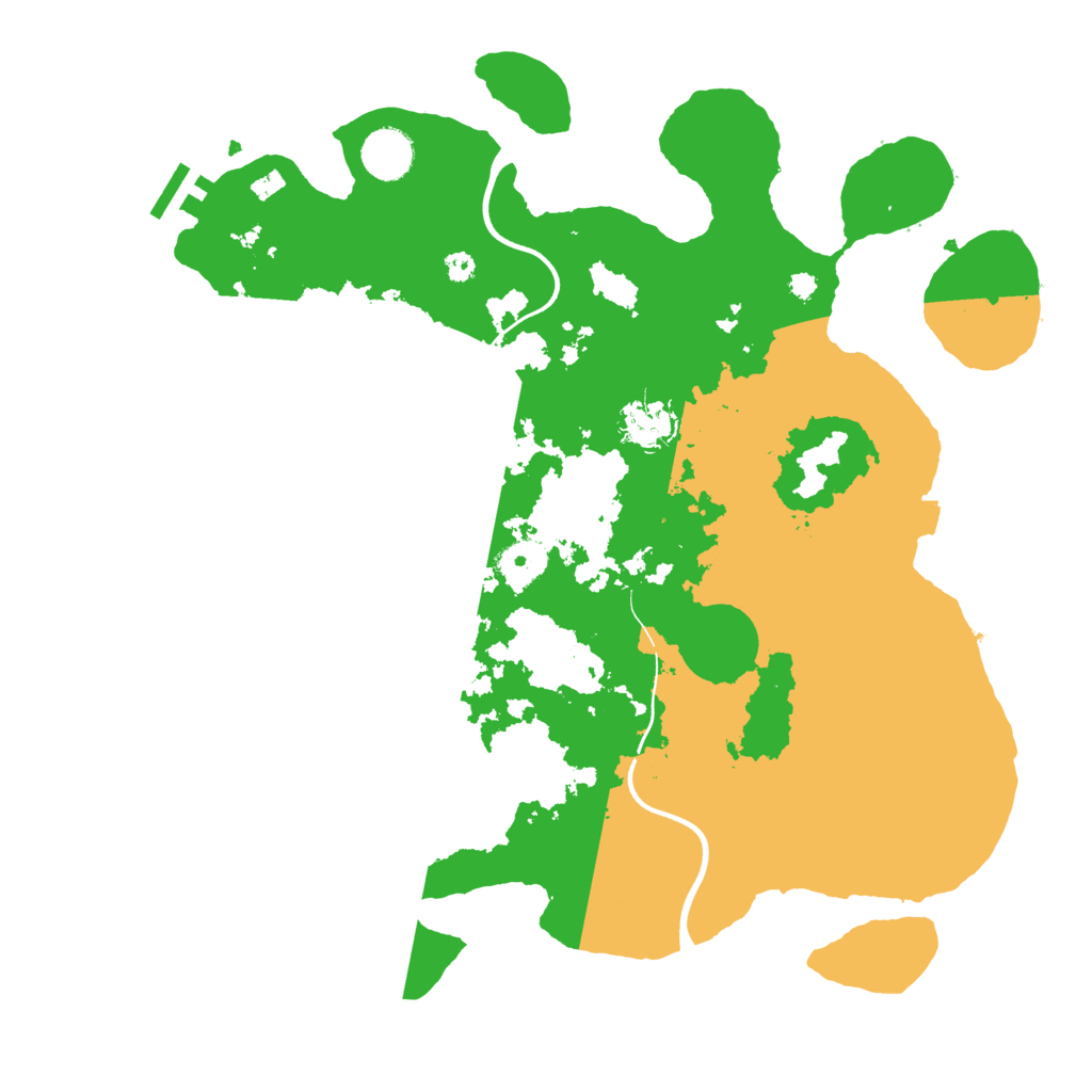 Biome Rust Map: Procedural Map, Size: 3700, Seed: 1756638720