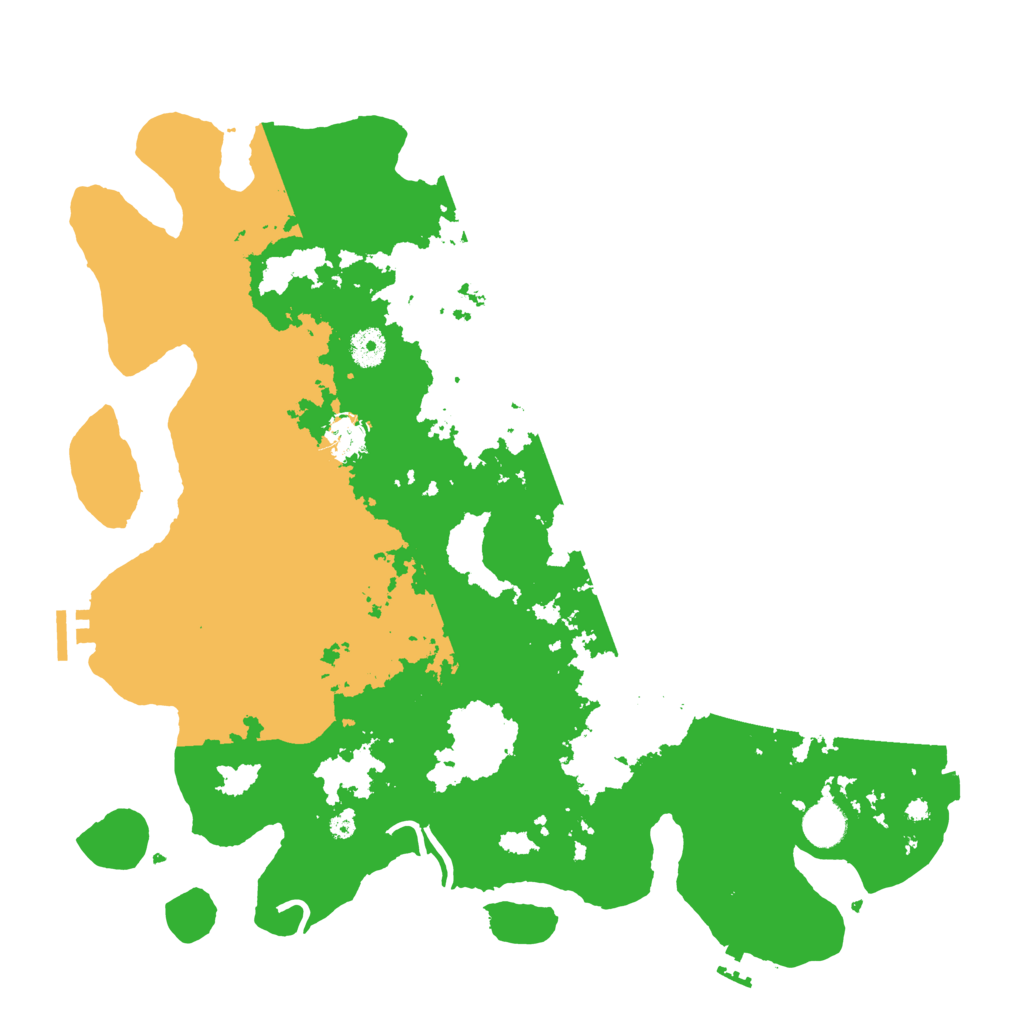 Biome Rust Map: Procedural Map, Size: 4100, Seed: 174523802