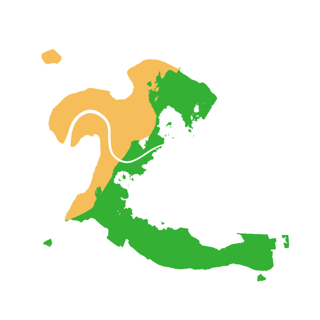 Biome Rust Map: Procedural Map, Size: 2000, Seed: 1813941462