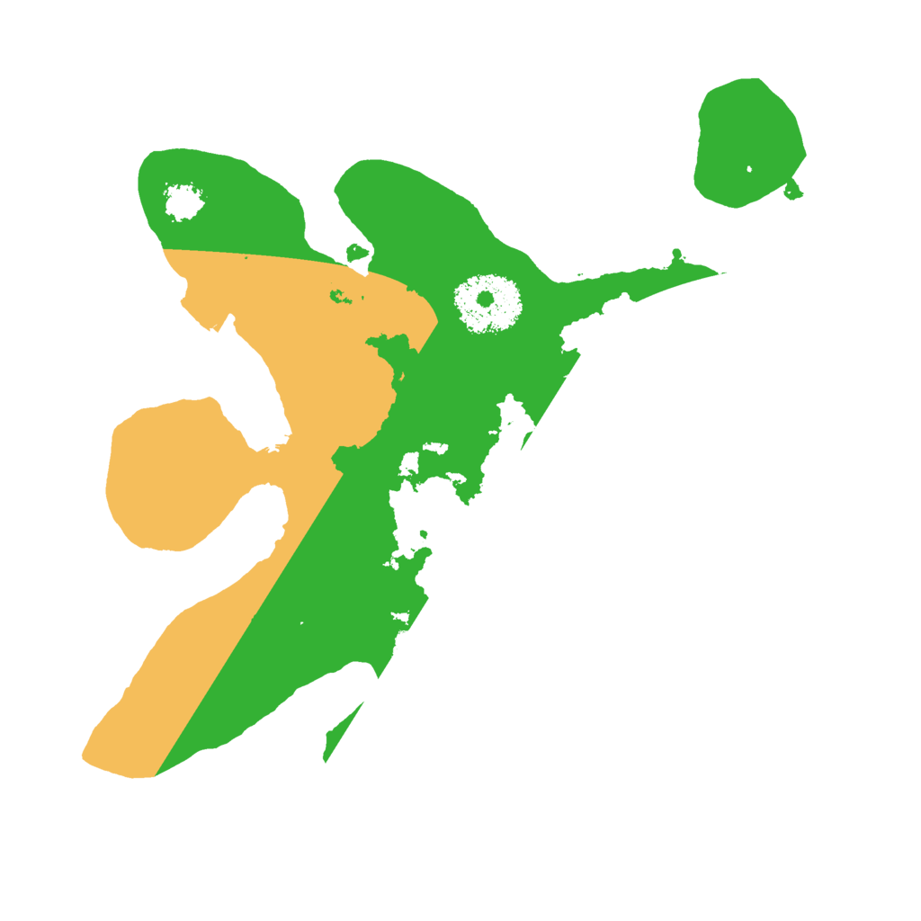 Biome Rust Map: Procedural Map, Size: 2225, Seed: 8945