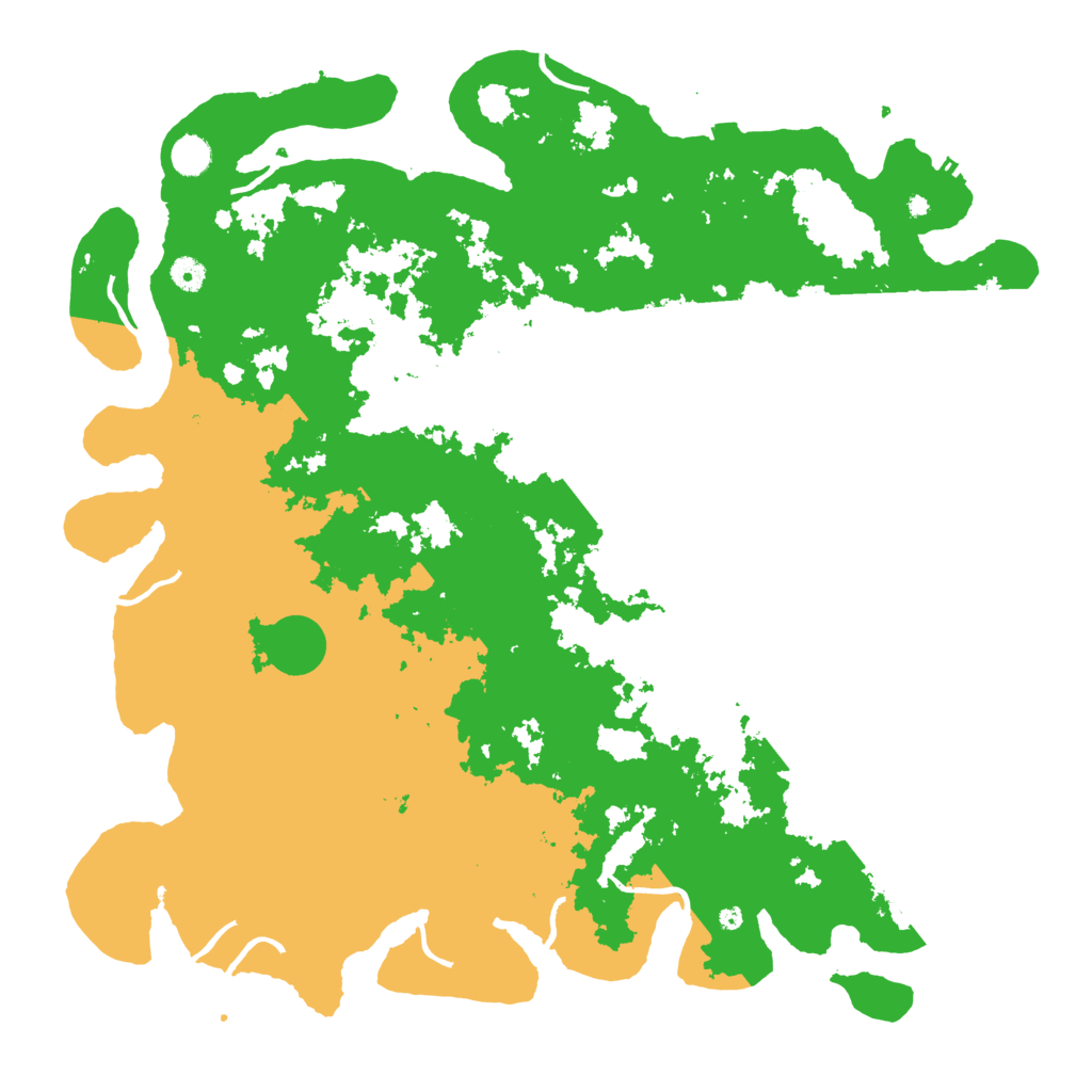 Biome Rust Map: Procedural Map, Size: 4800, Seed: 842969383