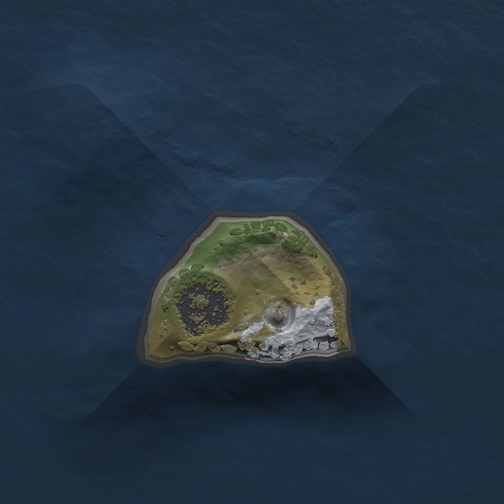 Rust Map: Procedural Map, Size: 1000, Seed: 952132111, 3 Monuments