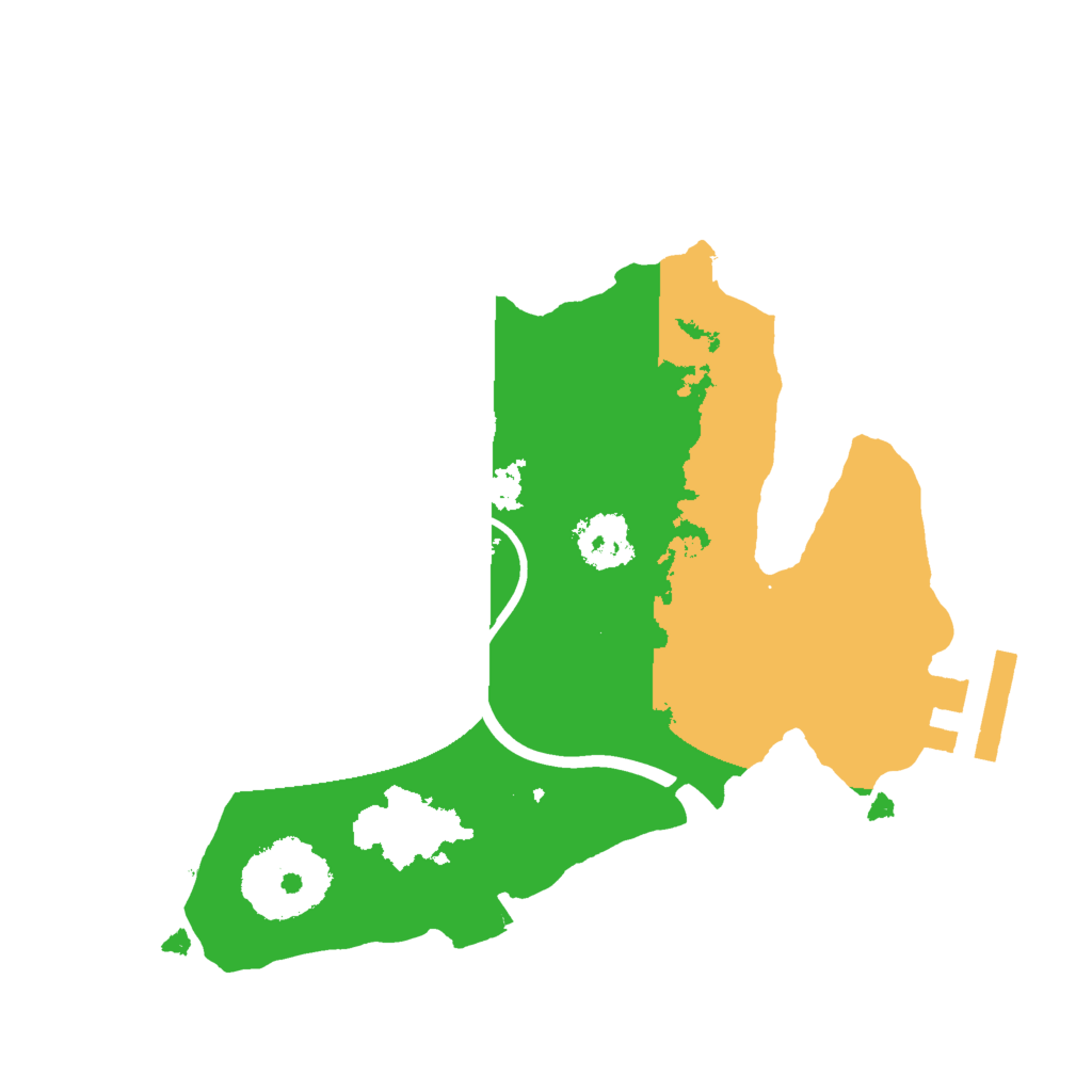 Biome Rust Map: Procedural Map, Size: 2000, Seed: 117393840