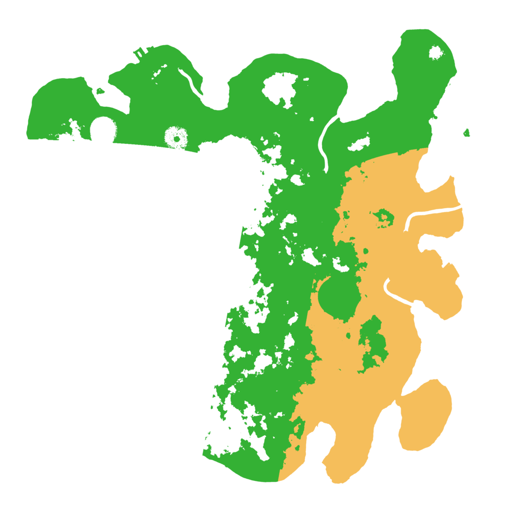 Biome Rust Map: Procedural Map, Size: 3500, Seed: 365060276