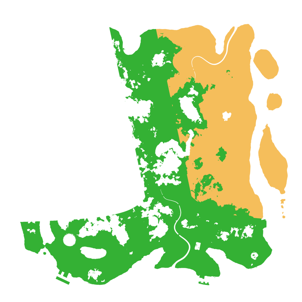 Biome Rust Map: Procedural Map, Size: 4250, Seed: 1442958655