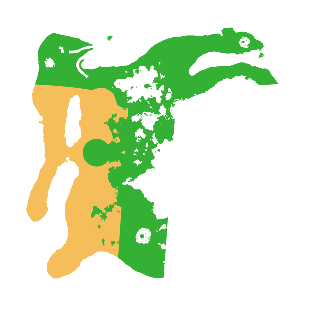 Biome Rust Map: Procedural Map, Size: 3000, Seed: 104653772