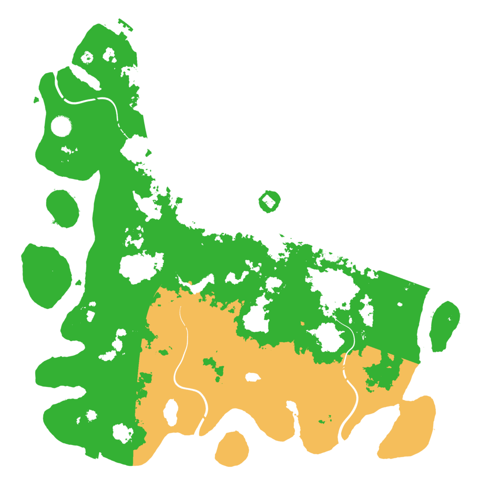 Biome Rust Map: Procedural Map, Size: 4250, Seed: 19898