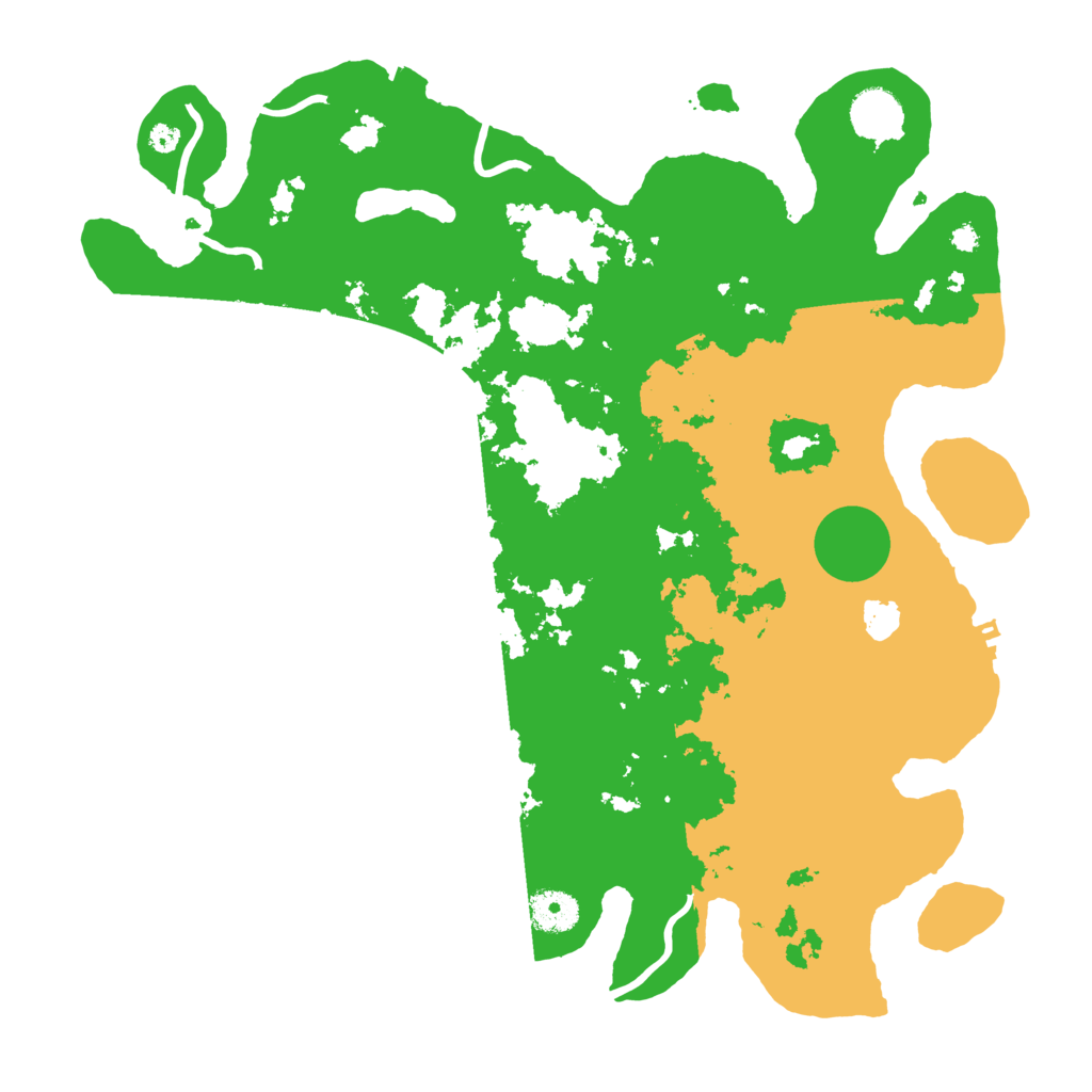 Biome Rust Map: Procedural Map, Size: 3800, Seed: 62336717