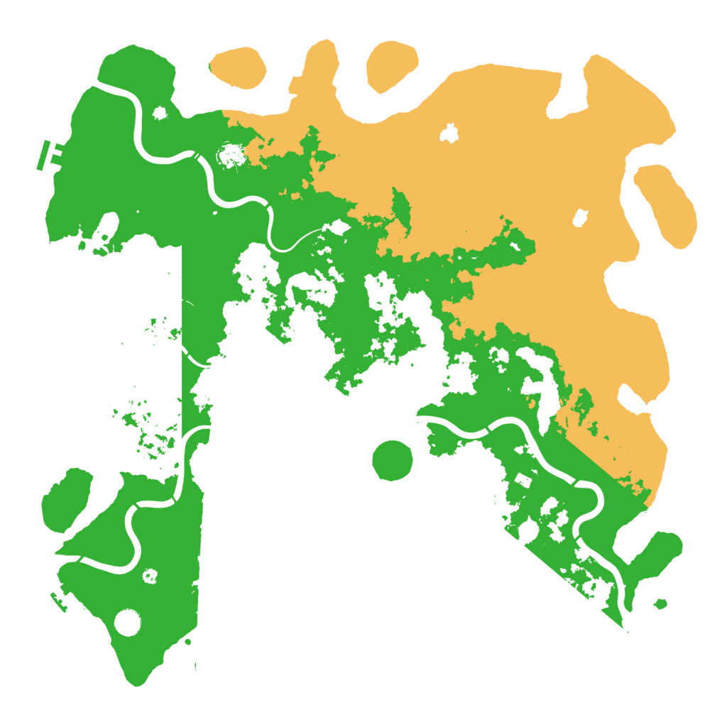 Biome Rust Map: Procedural Map, Size: 4800, Seed: 867136723