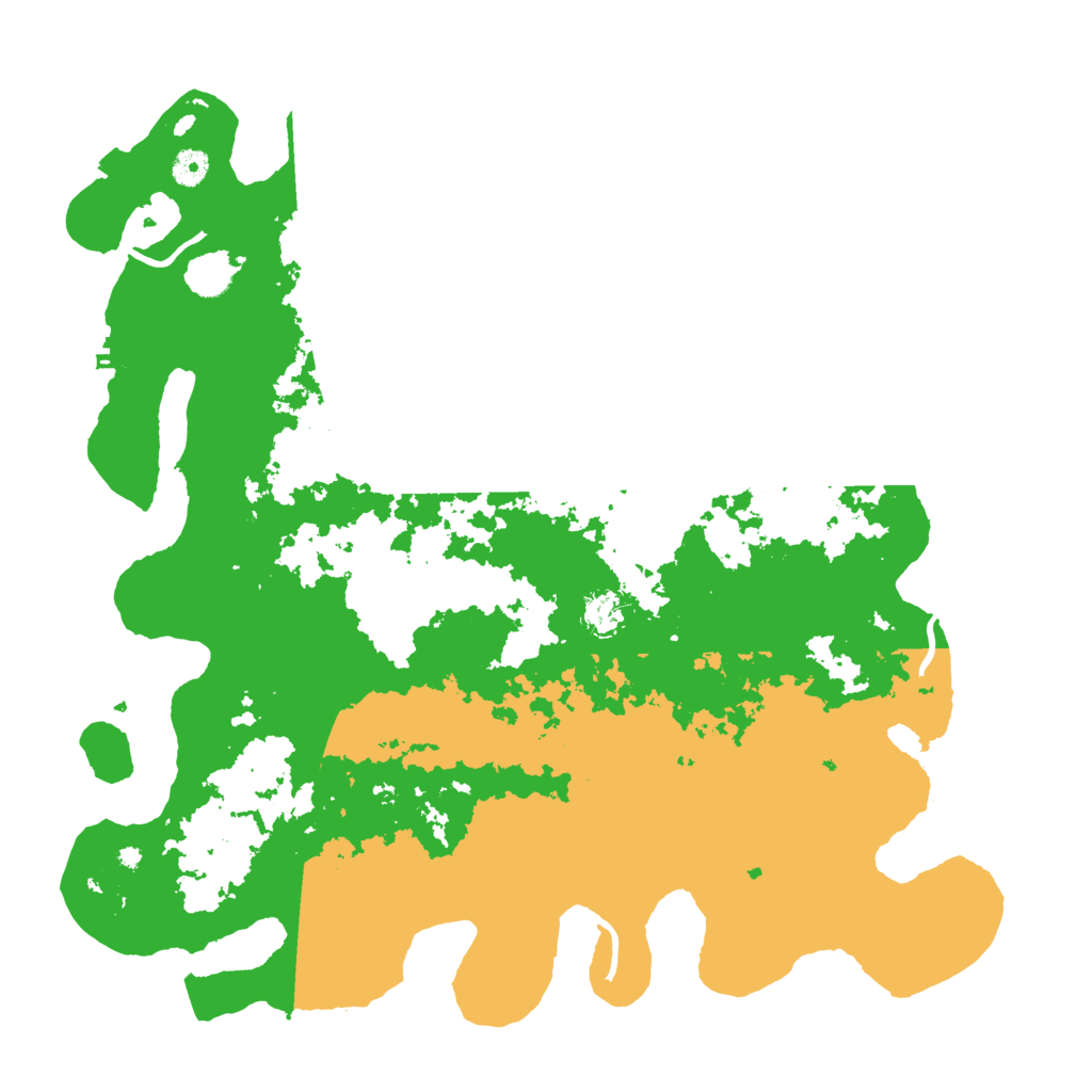 Biome Rust Map: Procedural Map, Size: 4500, Seed: 397387526