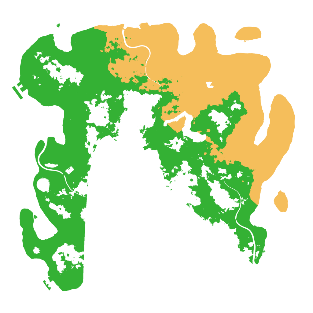 Biome Rust Map: Procedural Map, Size: 4250, Seed: 473167692