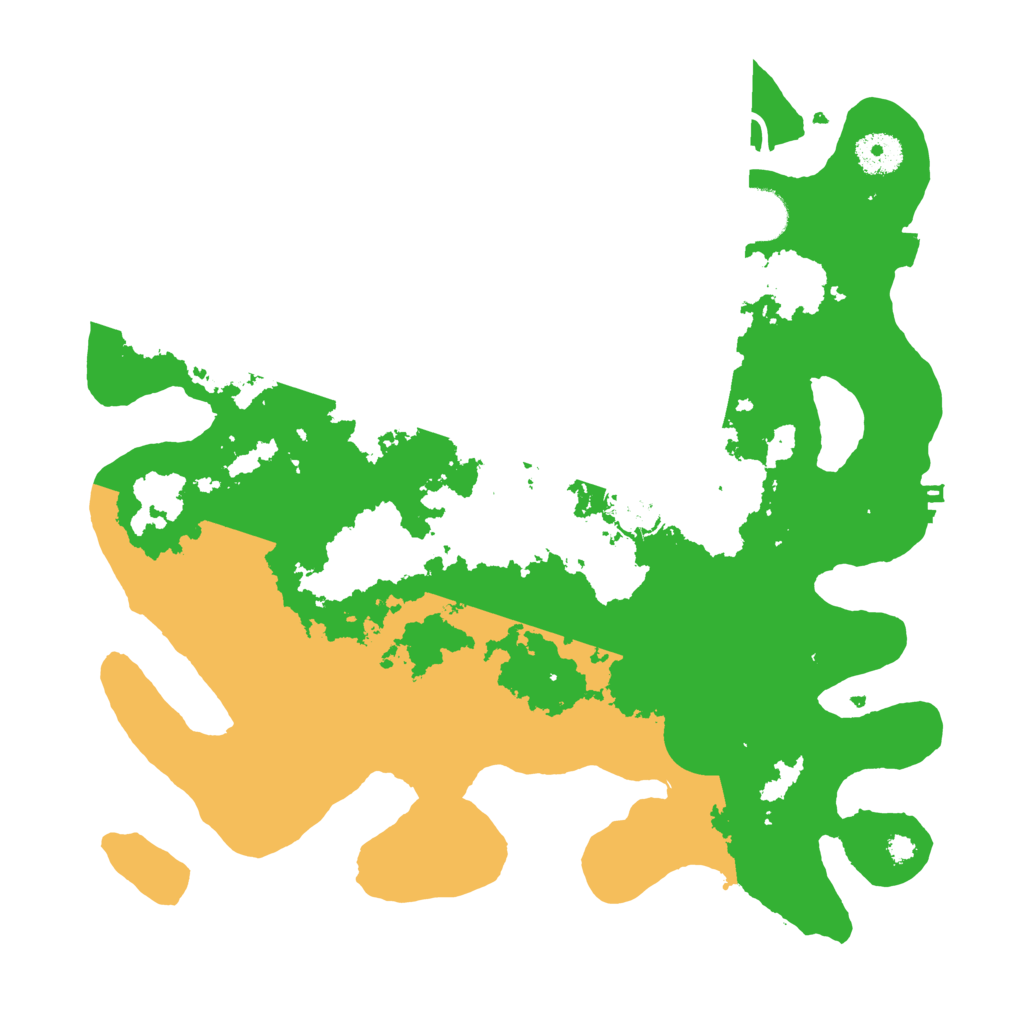 Biome Rust Map: Procedural Map, Size: 3500, Seed: 123205077