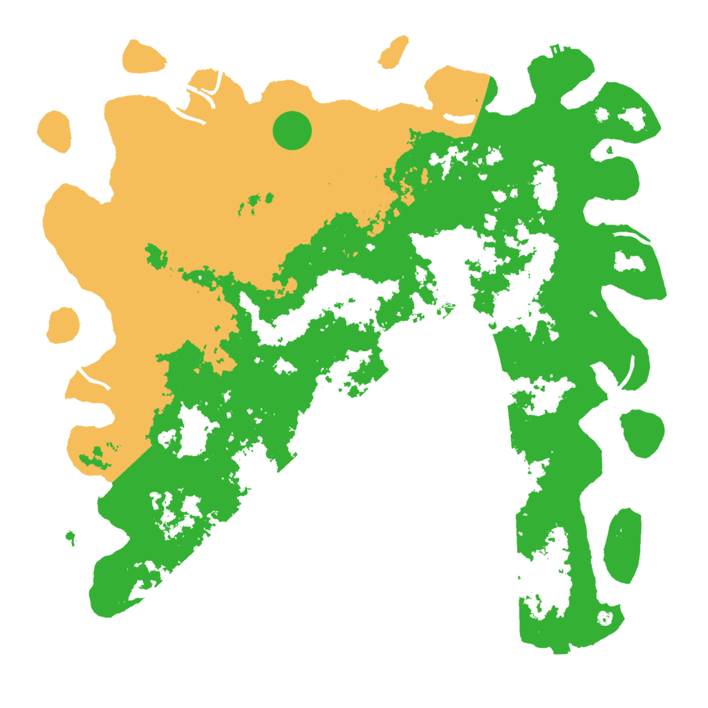 Biome Rust Map: Procedural Map, Size: 4800, Seed: 1329636781