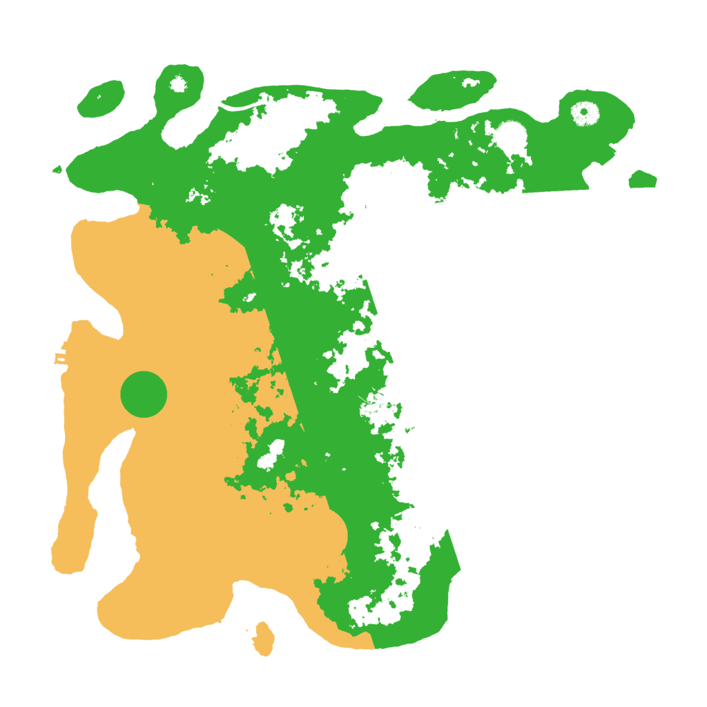 Biome Rust Map: Procedural Map, Size: 4000, Seed: 77750064