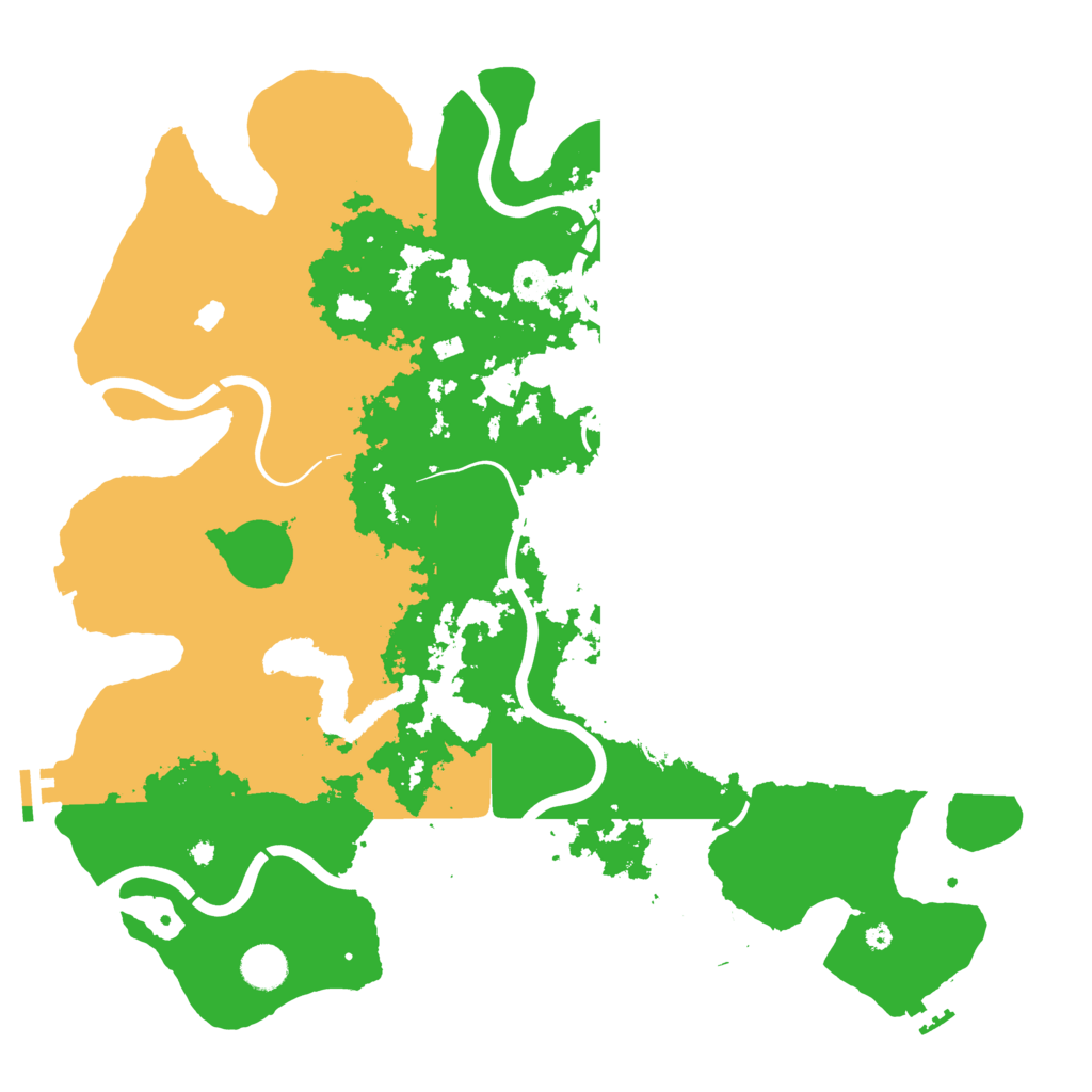 Biome Rust Map: Procedural Map, Size: 4250, Seed: 992919028