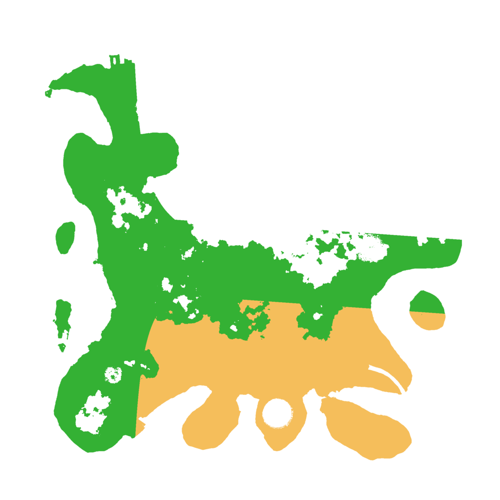 Biome Rust Map: Procedural Map, Size: 3000, Seed: 646334