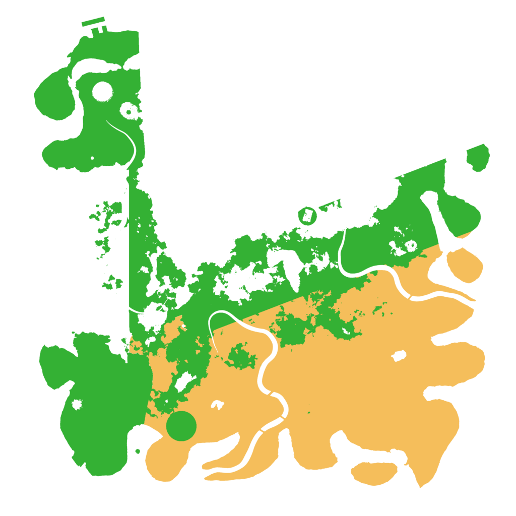 Biome Rust Map: Procedural Map, Size: 4500, Seed: 1431633532