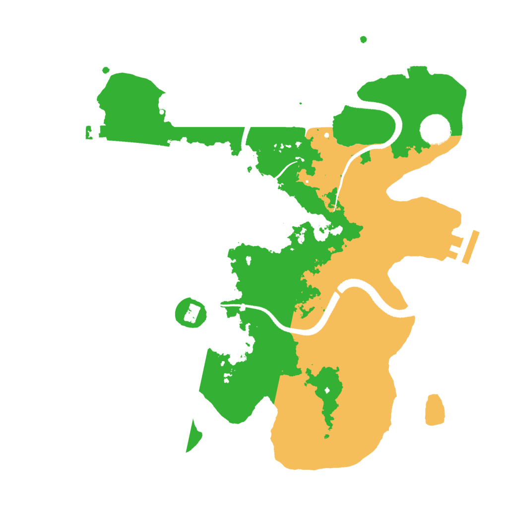Biome Rust Map: Procedural Map, Size: 3000, Seed: 1060