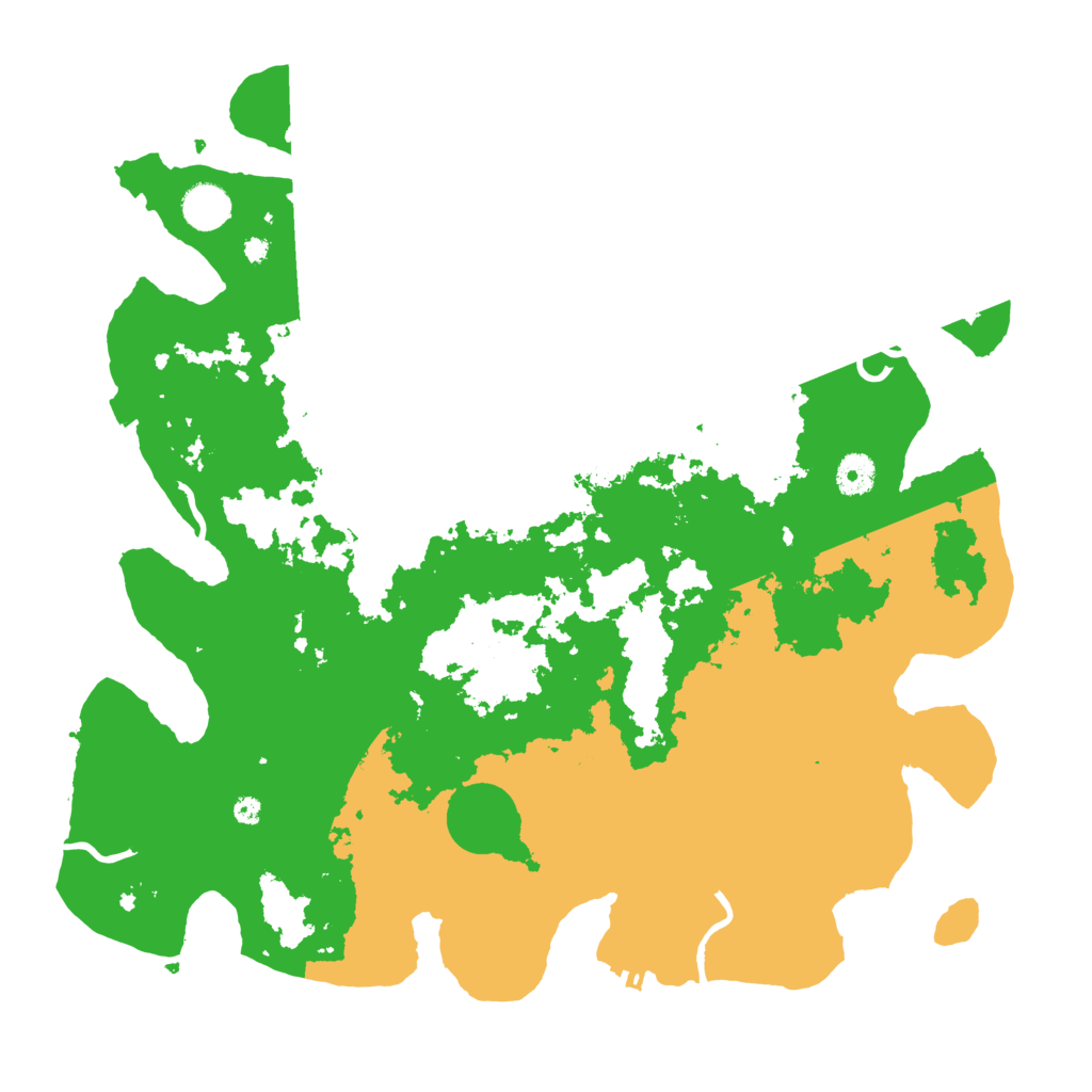 Biome Rust Map: Procedural Map, Size: 4050, Seed: 674814887