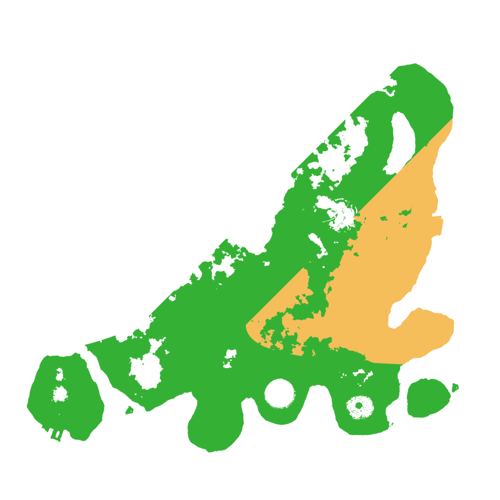 Biome Rust Map: Procedural Map, Size: 3000, Seed: 2130985708