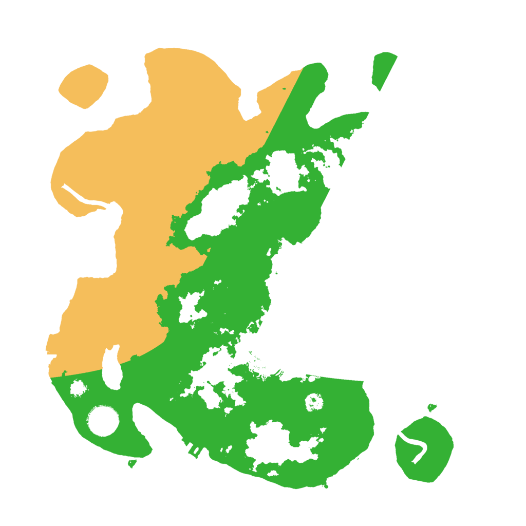 Biome Rust Map: Procedural Map, Size: 3000, Seed: 1645944860