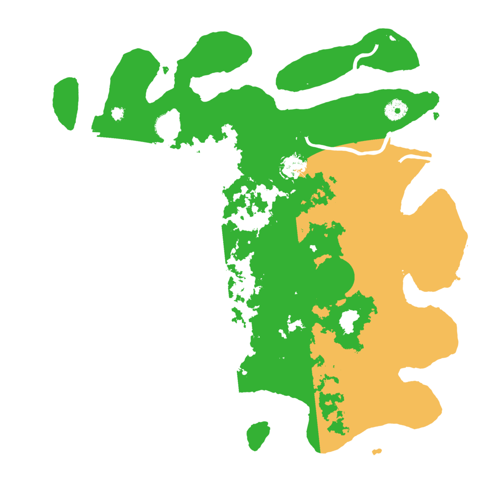 Biome Rust Map: Procedural Map, Size: 3500, Seed: 1444466724