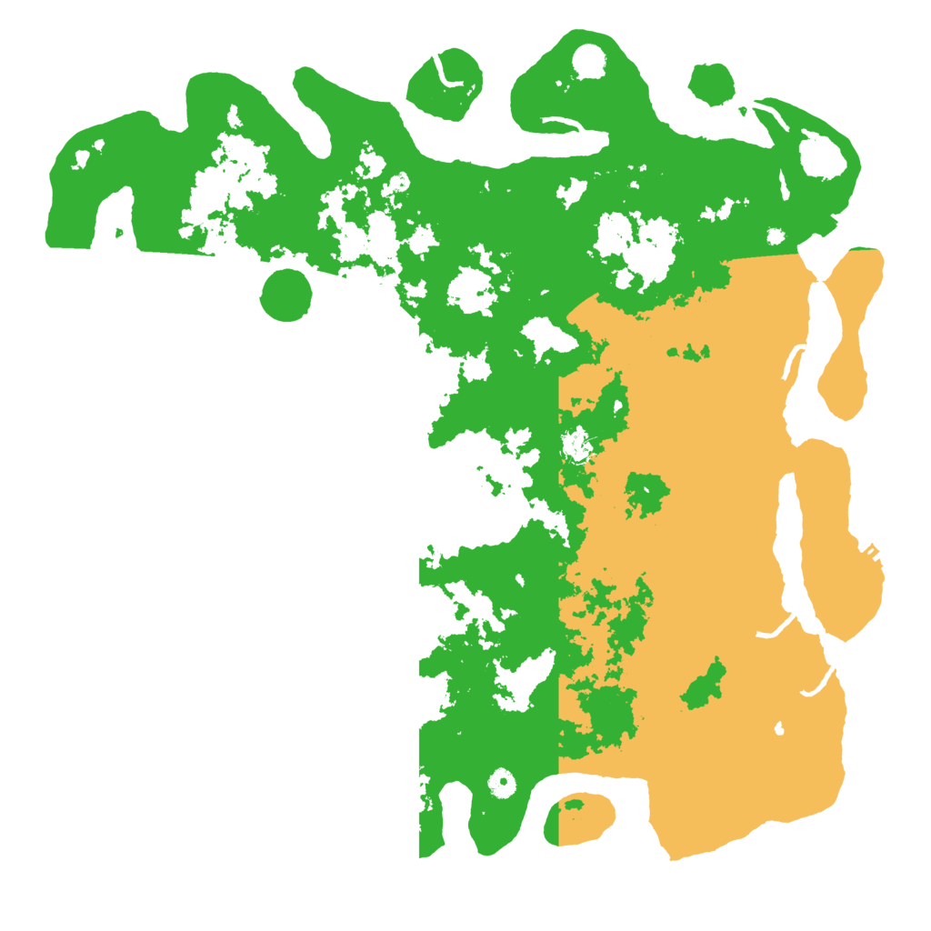 Biome Rust Map: Procedural Map, Size: 5000, Seed: 142482686