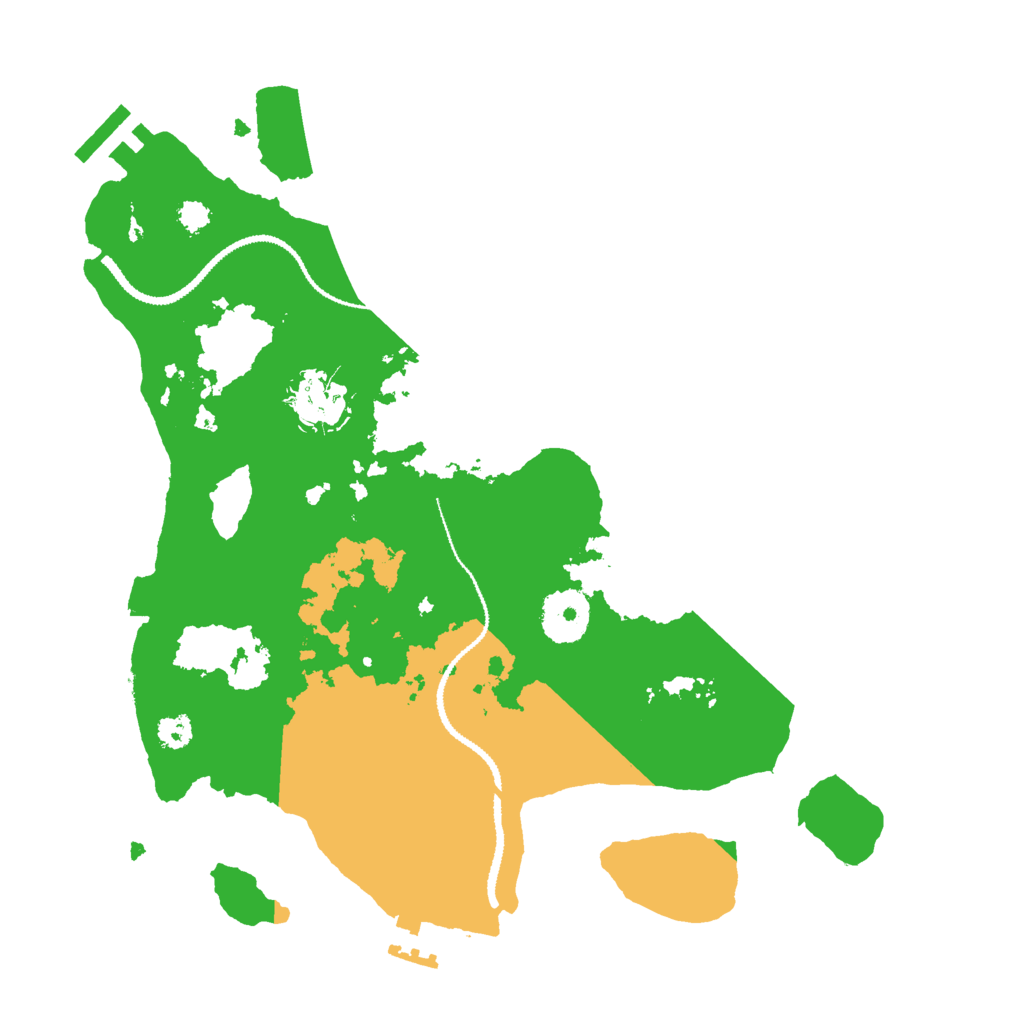 Biome Rust Map: Procedural Map, Size: 3000, Seed: 67194