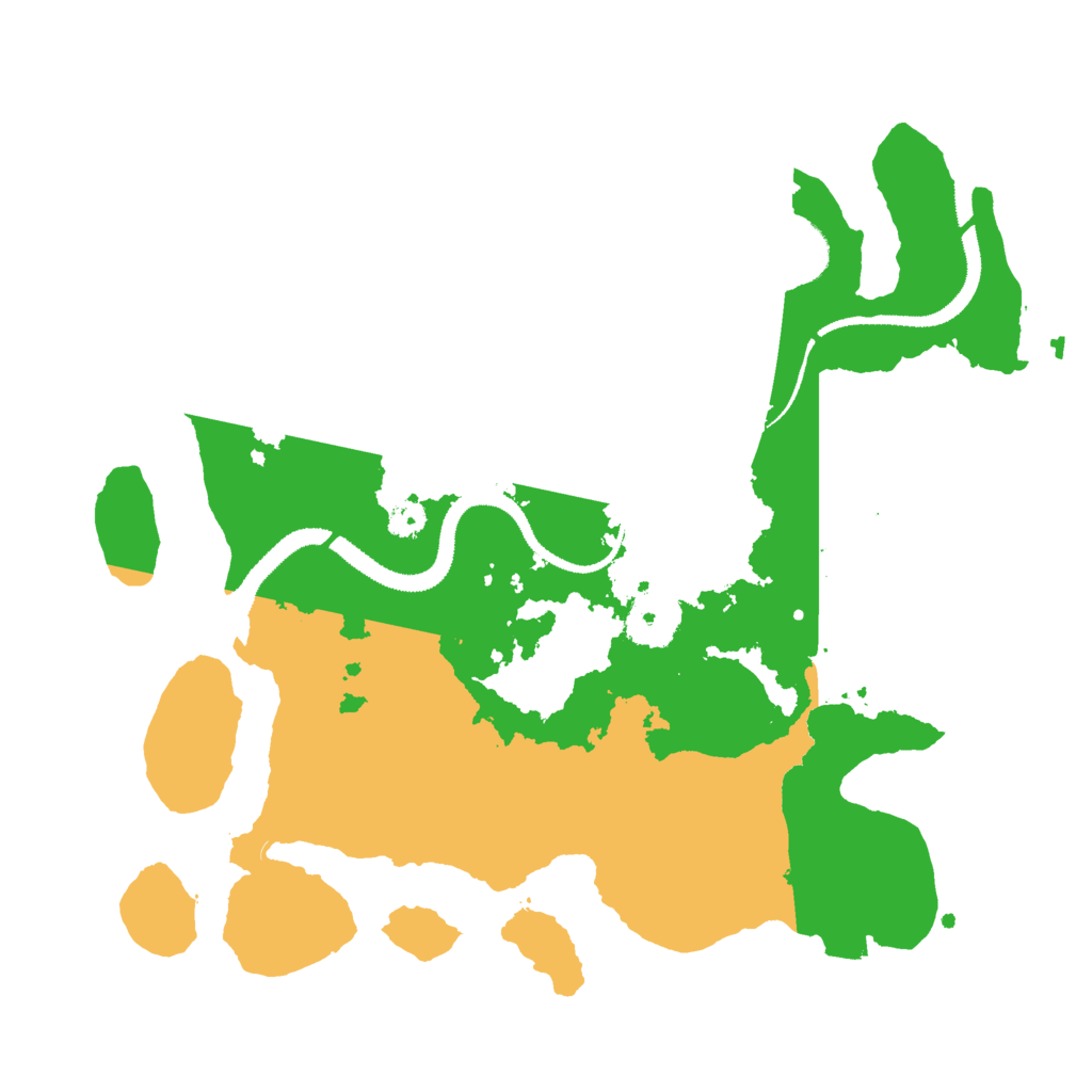 Biome Rust Map: Procedural Map, Size: 3000, Seed: 1528600638