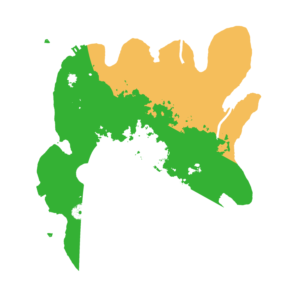 Biome Rust Map: Procedural Map, Size: 3000, Seed: 641891976