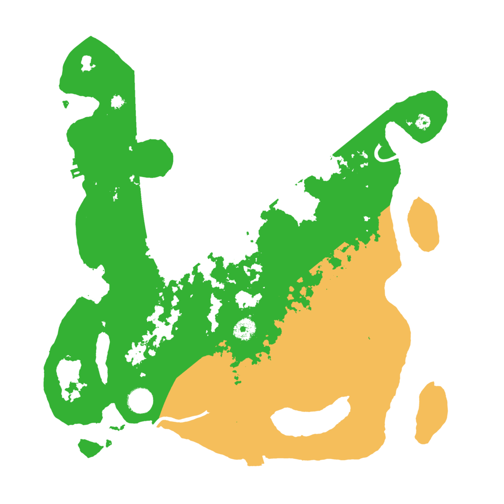 Biome Rust Map: Procedural Map, Size: 3500, Seed: 85626265