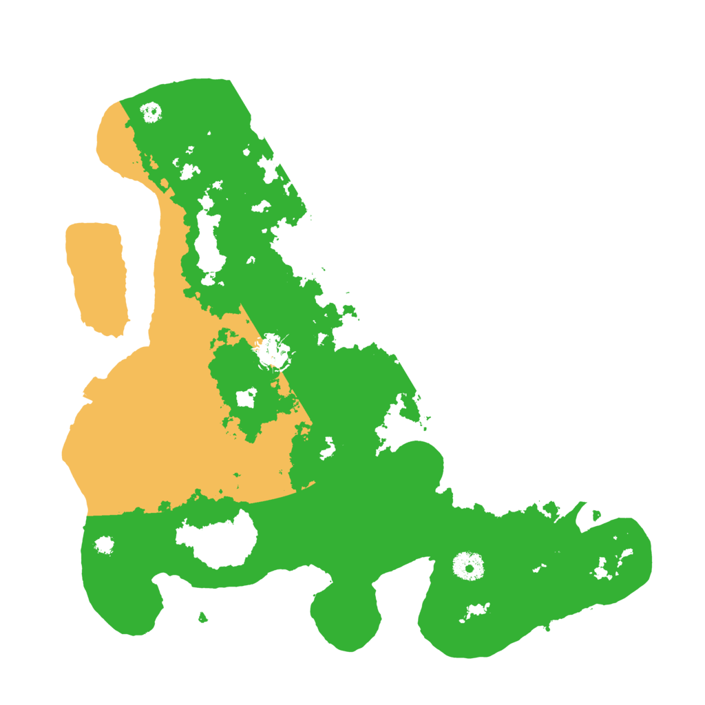 Biome Rust Map: Procedural Map, Size: 3500, Seed: 1494618443