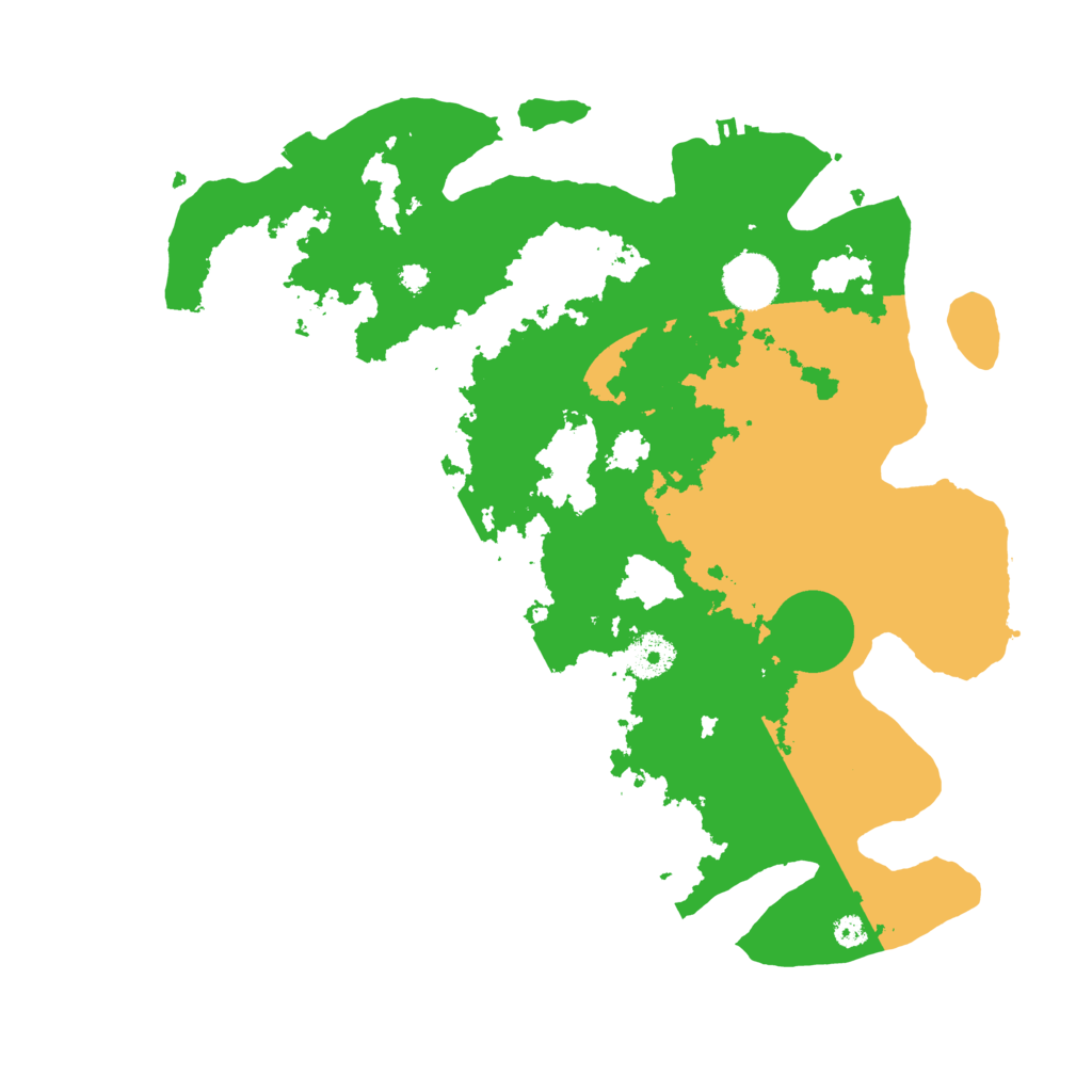 Biome Rust Map: Procedural Map, Size: 3500, Seed: 628273961