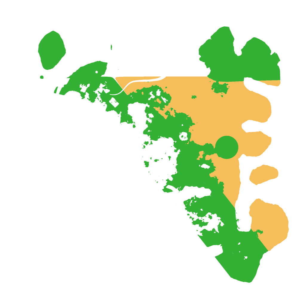 Biome Rust Map: Procedural Map, Size: 3500, Seed: 1904608133