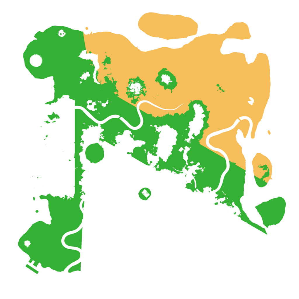 Biome Rust Map: Procedural Map, Size: 4250, Seed: 722863242