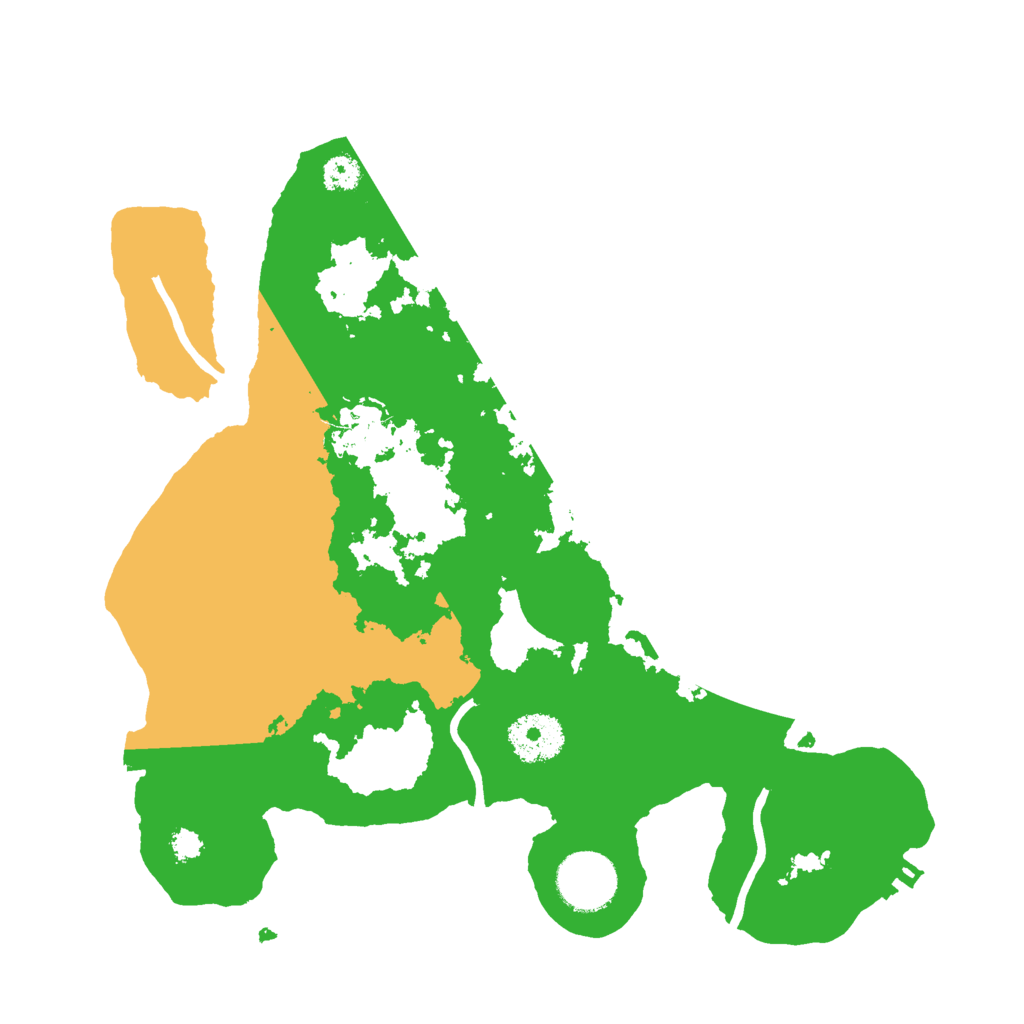 Biome Rust Map: Procedural Map, Size: 3000, Seed: 1494618443