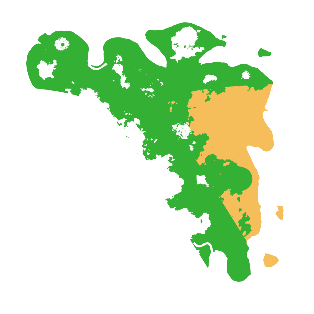 Biome Rust Map: Procedural Map, Size: 3500, Seed: 1732096712