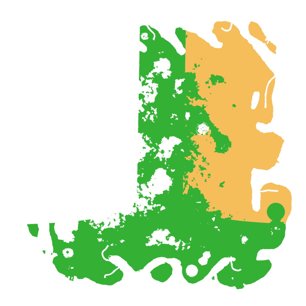 Biome Rust Map: Procedural Map, Size: 4500, Seed: 98203604