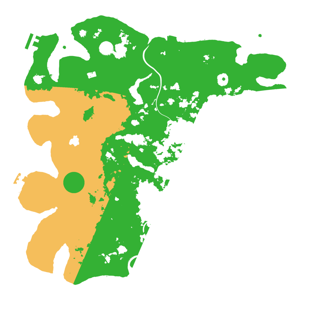 Biome Rust Map: Procedural Map, Size: 4000, Seed: 3462344