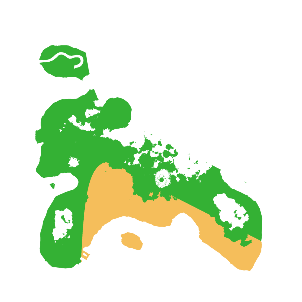 Biome Rust Map: Procedural Map, Size: 2700, Seed: 997736088