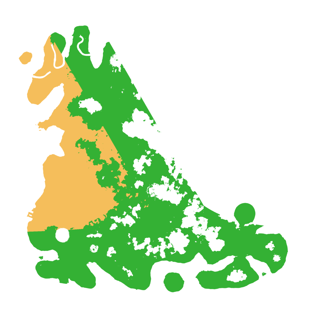Biome Rust Map: Procedural Map, Size: 4000, Seed: 1489761259