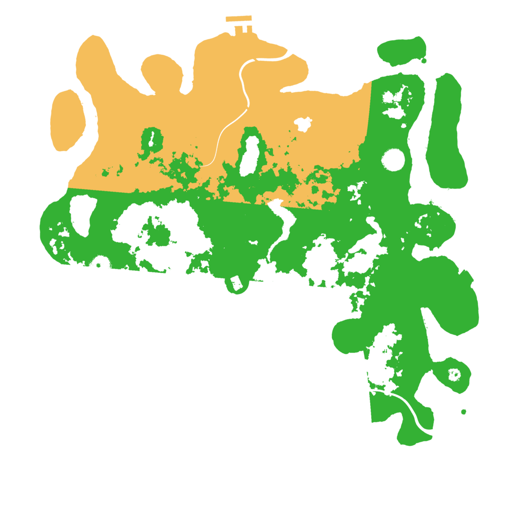 Biome Rust Map: Procedural Map, Size: 4000, Seed: 932572967