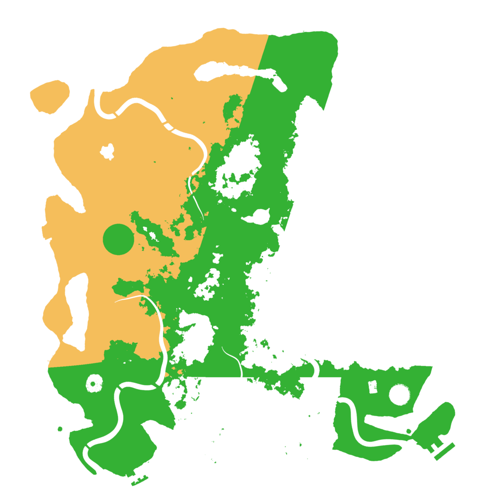 Biome Rust Map: Procedural Map, Size: 4250, Seed: 2015220405
