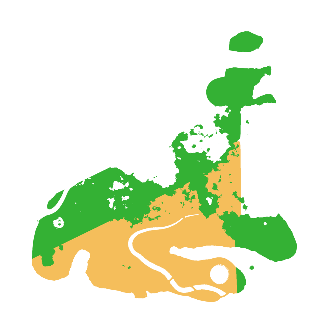 Biome Rust Map: Procedural Map, Size: 3000, Seed: 1248743057