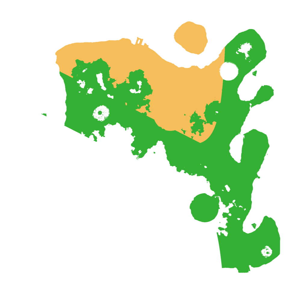 Biome Rust Map: Procedural Map, Size: 3000, Seed: 19120