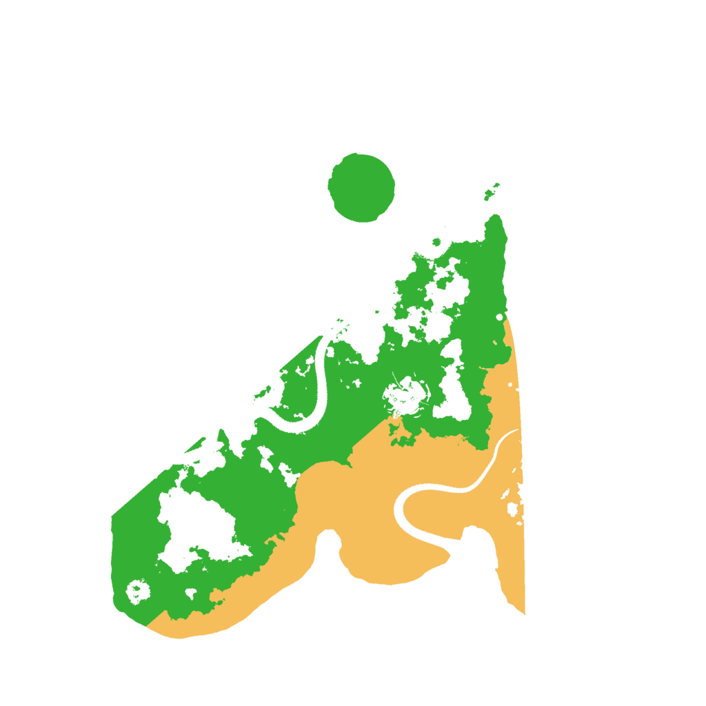 Biome Rust Map: Procedural Map, Size: 3000, Seed: 323126