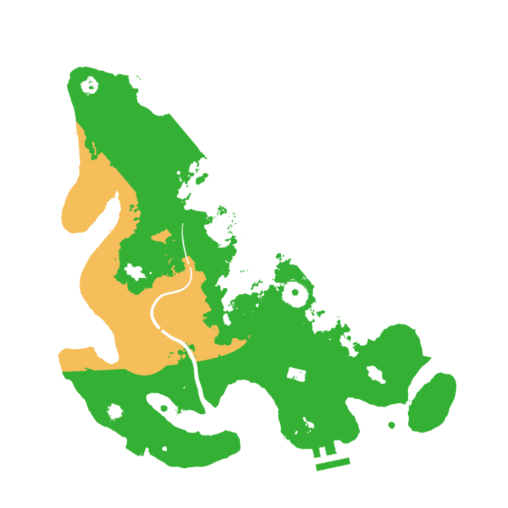 Biome Rust Map: Procedural Map, Size: 3000, Seed: 1468692402