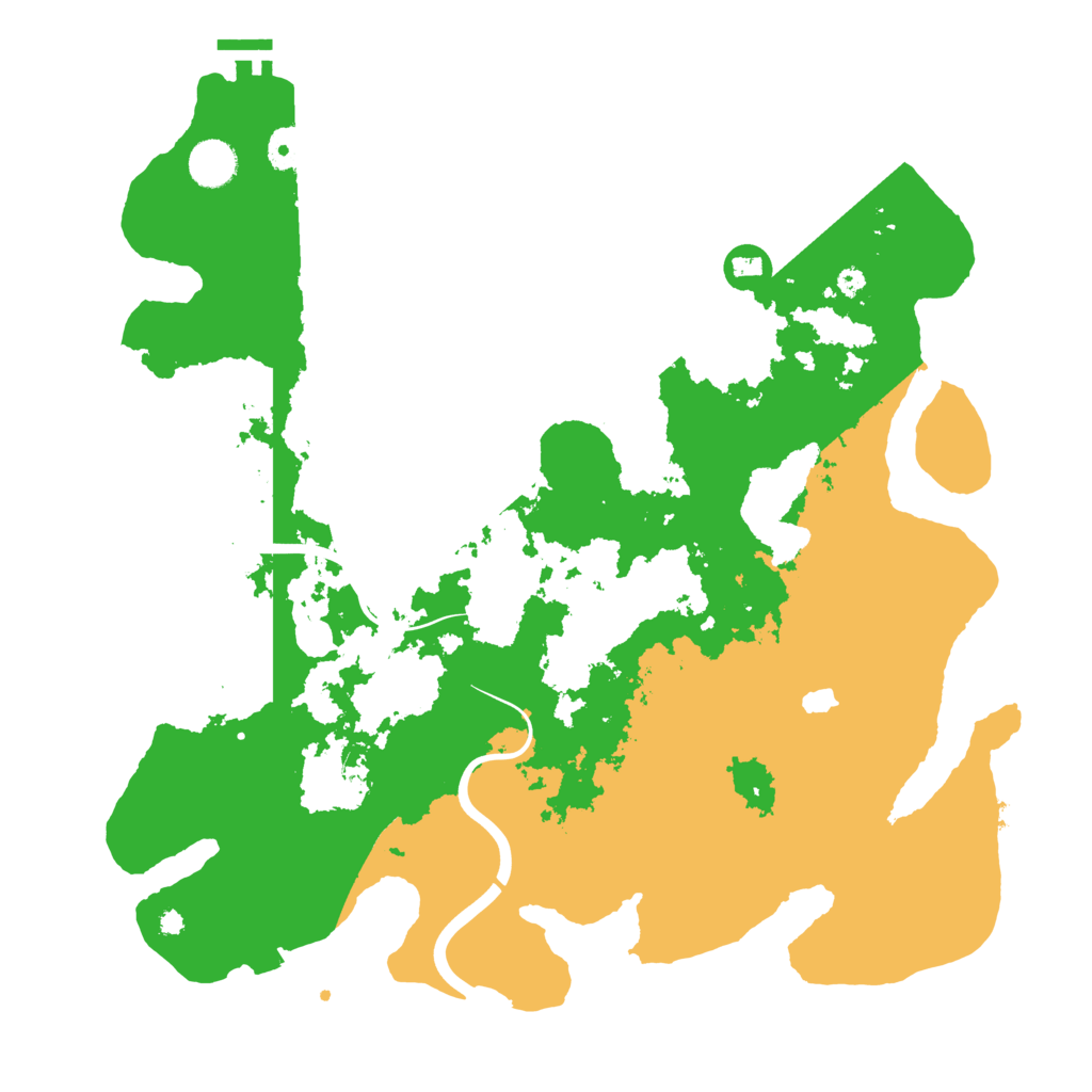 Biome Rust Map: Procedural Map, Size: 4000, Seed: 2079163866