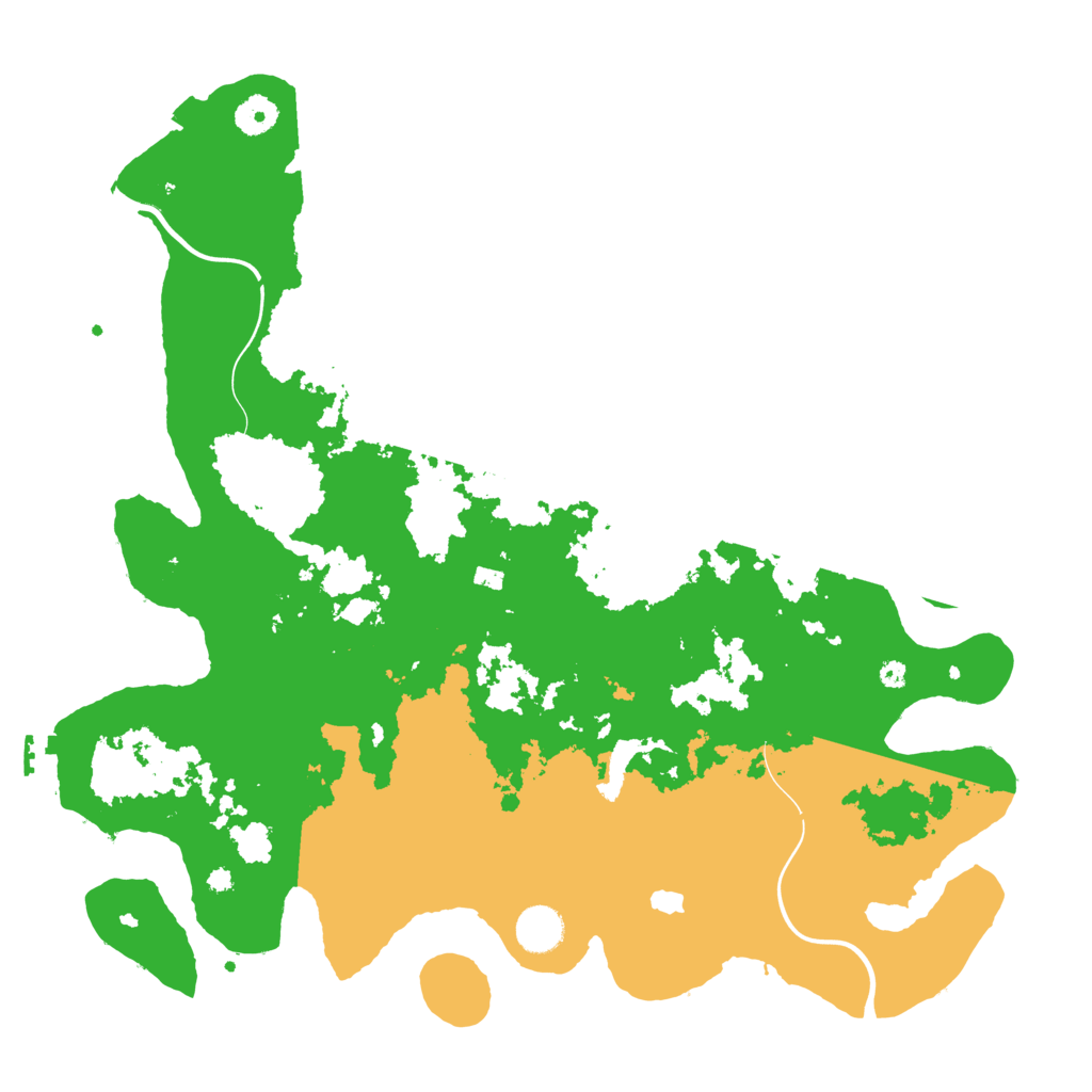 Biome Rust Map: Procedural Map, Size: 4050, Seed: 648905765
