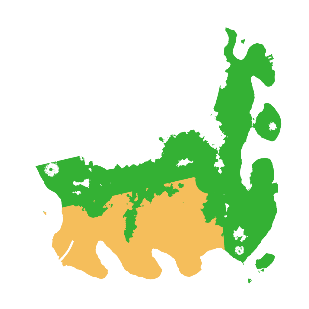 Biome Rust Map: Procedural Map, Size: 3570, Seed: 435082487